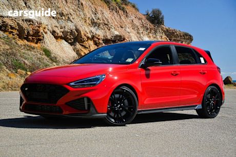 Red 2025 Hyundai I30 Hatchback N Premium With Sunroof