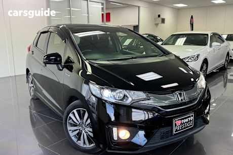 Black 2013 Honda Fit Sedan