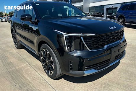 Black 2025 Kia Sorento Wagon GT-Line 7 Seat