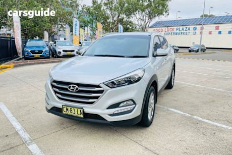 Silver 2017 Hyundai Tucson Wagon ACTIVE (FWD) TL UPGRADE