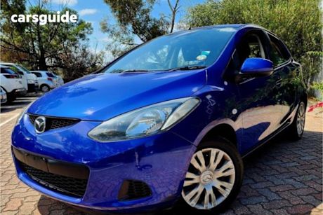 Blue 2008 Mazda 2 Hatchback NEO
