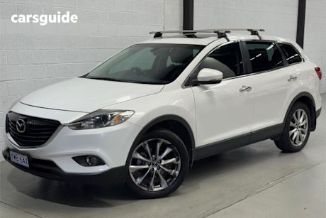 White 2014 Mazda CX-9 Wagon Luxury (fwd)