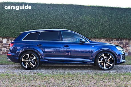 Blue 2023 Audi Q7 Wagon 55 Tfsi S Line Quattro Mhev