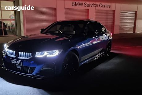 Blue 2021 BMW 330I Sedan M Sport