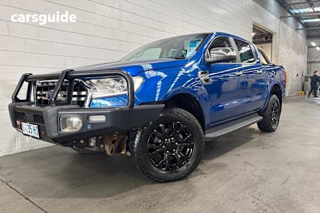 Blue 2019 Ford Ranger Double Cab Pick Up XLT 3.2 (4X4)