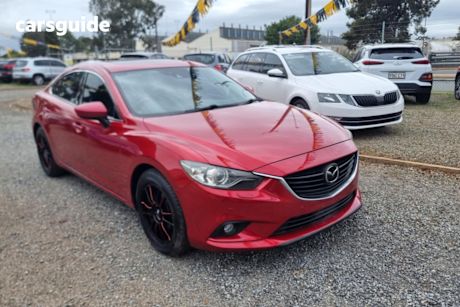 Red 2012 Mazda 6 Sedan Atenza