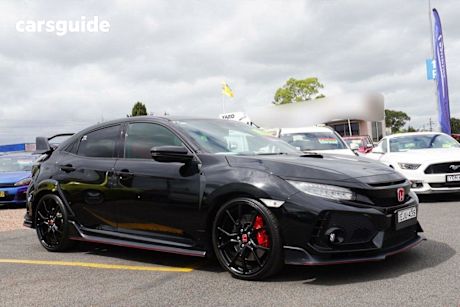 Black 2017 Honda Civic Hatchback Type R