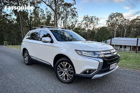 White 2015 Mitsubishi Outlander Wagon XLS (4x4) ZK MY16