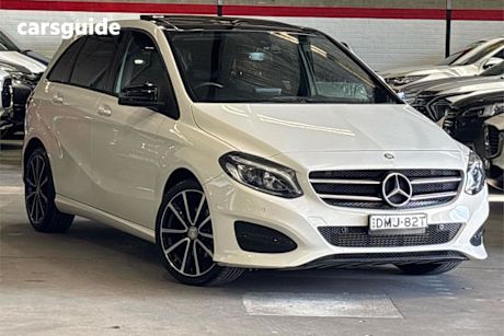 White 2017 Mercedes-Benz B200 Hatchback