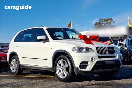 White 2010 BMW X5 Wagon Xdrive 30D