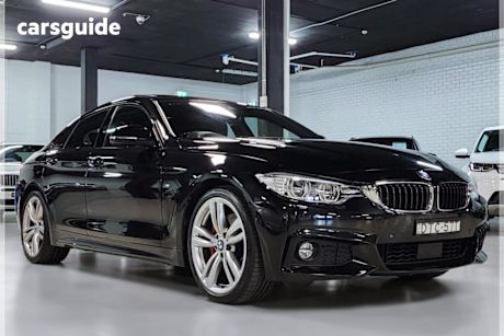 Black 2017 BMW 440I Coupe Gran Coupe