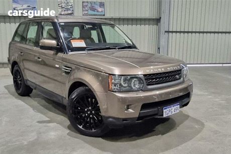 Brown 2010 Land Rover Range Rover Sport Wagon TDV6 Luxury