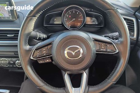 Red 2018 Mazda 3 Sedan SP25 GT