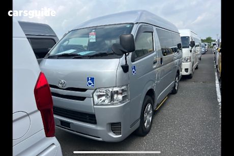 Silver 2018 Toyota HiAce Commercial DX LONG