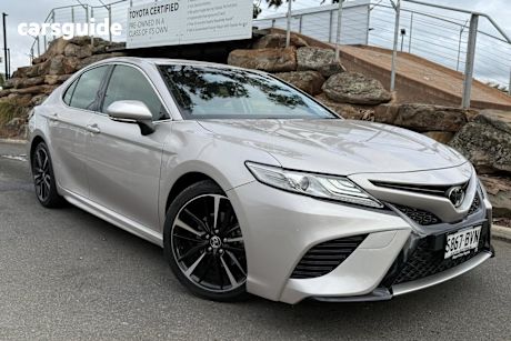 Brown 2018 Toyota Camry Sedan SX V6