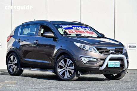 Brown 2013 Kia Sportage Wagon Platinum (awd)