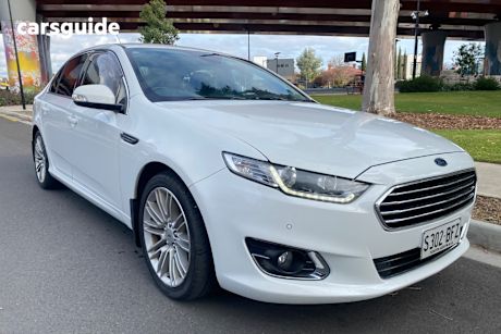 White 2015 Ford Falcon Sedan G6E Ecoboost