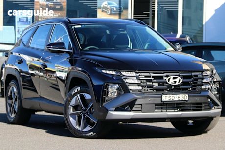 Blue 2025 Hyundai Tucson Wagon Hybrid (fwd)