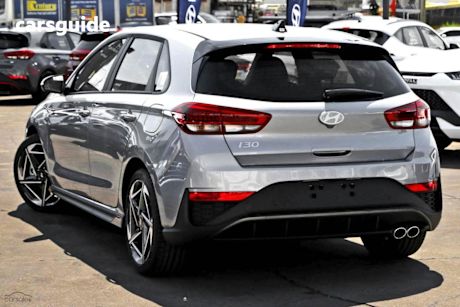 Silver 2025 Hyundai I30 Hatchback N Line Mhev