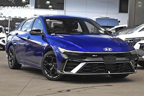 Blue 2025 Hyundai I30 Sedan N Line Premium