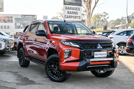 Orange 2021 Mitsubishi Triton Double Cab Pick Up GSR (4X4)