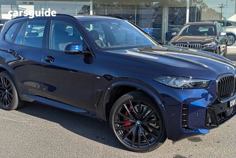 Blue 2024 BMW X5 Wagon Xdrive30D M Sport Mhev