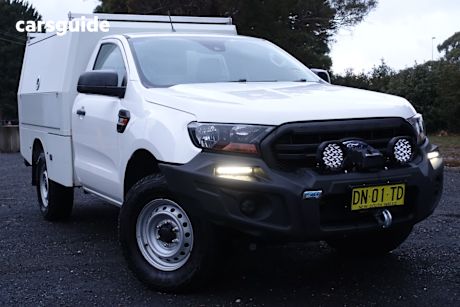 White 2020 Ford Ranger Cab Chassis XL 3.2 (4X4)