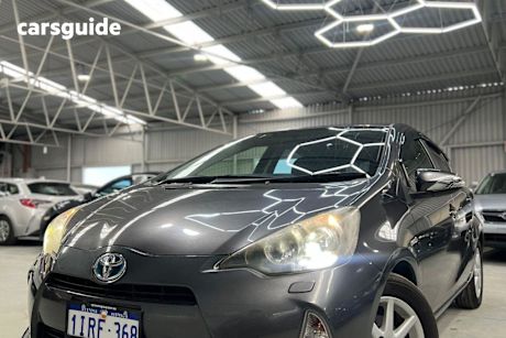 Grey 2013 Toyota Prius-C OtherCar welcab Aqua