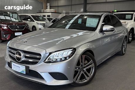 Silver 2020 Mercedes-Benz C300 Sedan