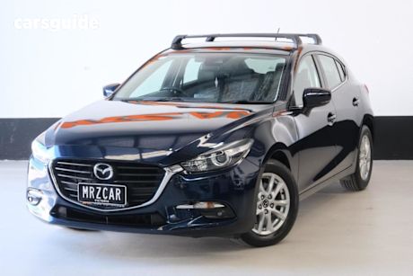 Blue 2018 Mazda 3 Hatchback Maxx Sport (5YR)