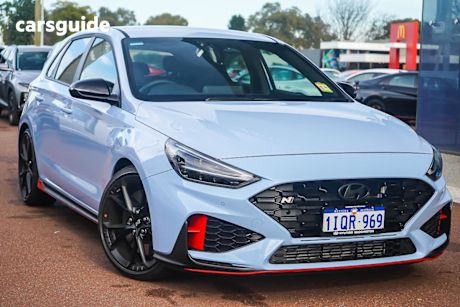 Blue 2025 Hyundai I30 Hatchback N Premium With Sunroof