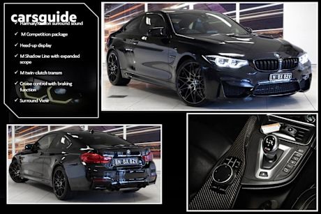 Black 2018 BMW M4 Coupe Competition