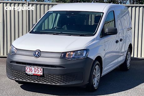 White 2021 Volkswagen Caddy Van Cargo TDI320