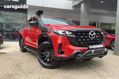 Red 2025 Mazda BT-50 Dual Cab Pick-up SP (4X4)