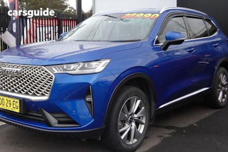 Blue 2021 GWM Haval H6 Wagon Ultra