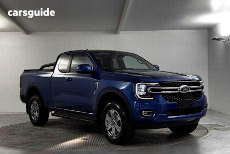 Blue 2024 Ford Ranger Super Cab Utility XLT 2.0 (4X4)