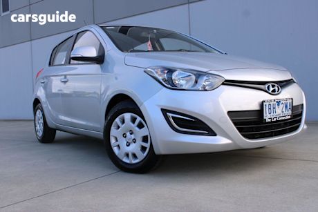 Silver 2013 Hyundai I20 Hatchback Active