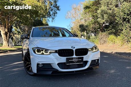 White 2016 BMW 330I Sedan Sport Line