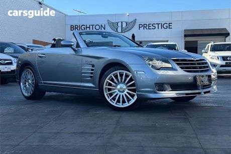Silver 2008 Chrysler Crossfire Convertible SRT-6 Roadster