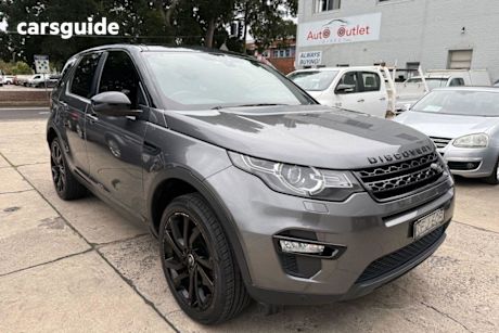 Grey 2016 Land Rover Discovery Sport Wagon SD4 HSE Luxury