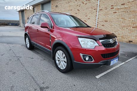 Red 2015 Holden Captiva Wagon 5 Lt (Fwd)