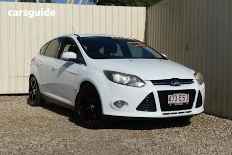 White 2011 Ford Focus Hatchback Sport