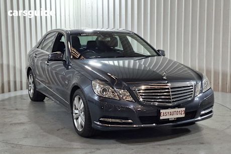 Blue 2012 Mercedes-Benz E350 Sedan CDI Avantgarde