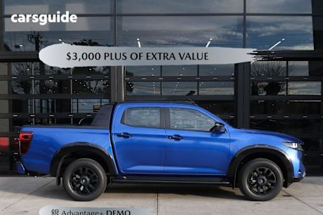 Blue 2025 Mazda BT-50 Dual Cab Pick-up SP (4X4)