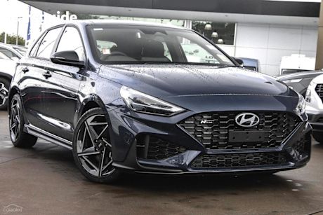 Blue 2024 Hyundai I30 Hatchback N Line Mhev