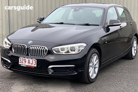 Black 2018 BMW 118I Hatchback Urban Line