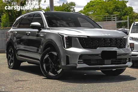 Grey 2025 Kia Sorento Wagon GT-Line HEV FWD
