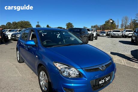 Blue 2011 Hyundai I30 Hatchback SX