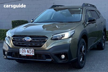 Green 2021 Subaru Outback Wagon AWD Sport