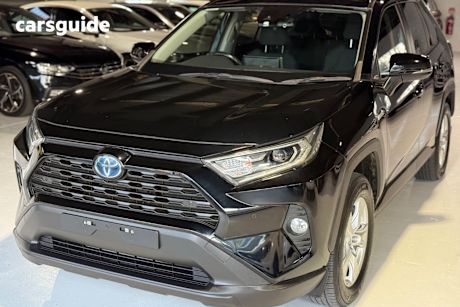Black 2020 Toyota RAV4 Wagon GX (2WD) Hybrid